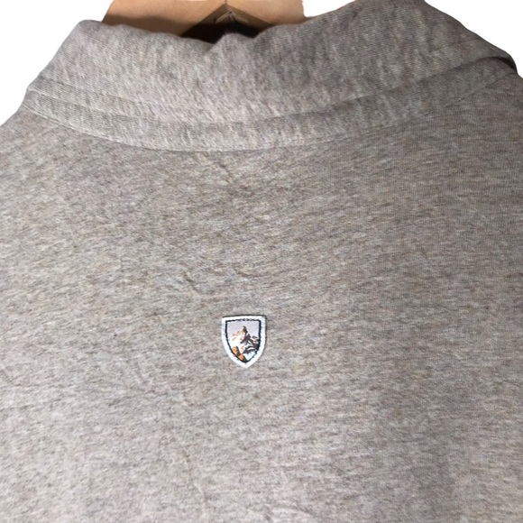 Kuhl Organic Cotton Polo Short Sleeve Wildfibre Button Down Collar Tan Men’s XL - Picture 12 of 15